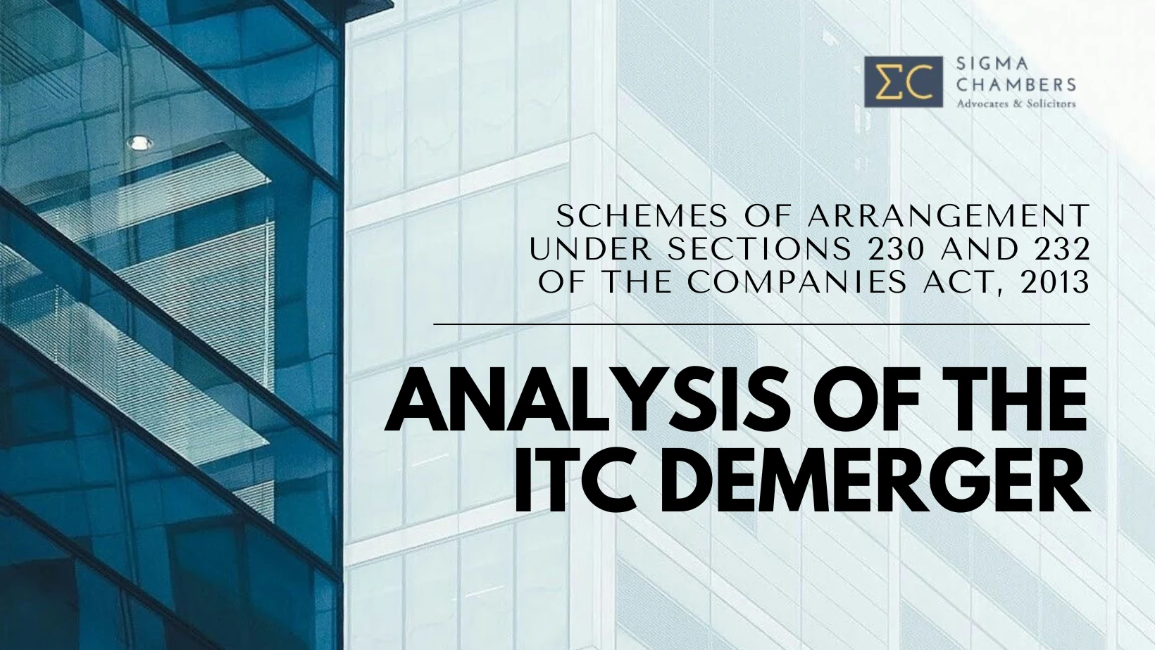 NCLT approval process for ITC Hotels demerger under Companies Act.